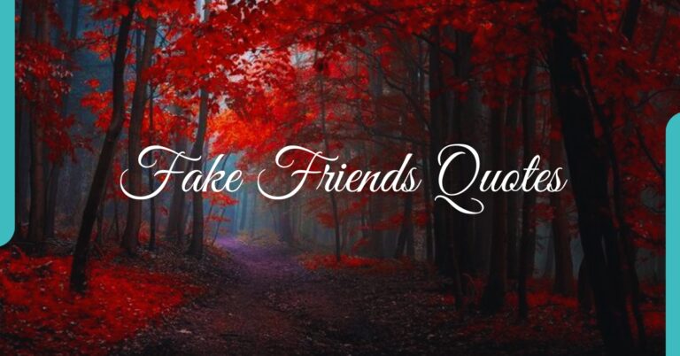 Fake Friends Quotes